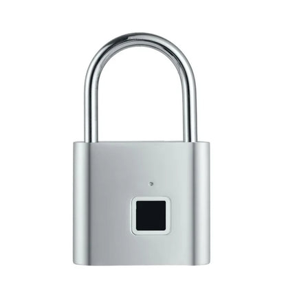 Waterproof Fingerprint Padlock Smart Keyless Entry Lock Outdoor Security Locks Anti-Theft USB Charge for Bike Gym Locker Luggage